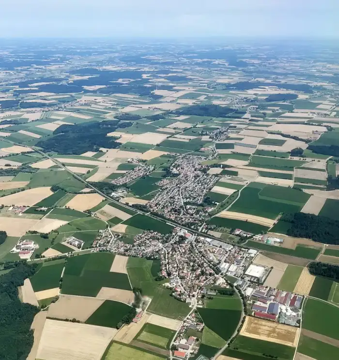 Vierkirchen, Ausschnitt